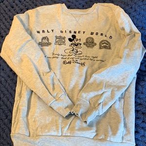 Walt Disney world crew neck